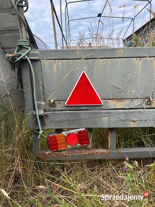 przyczepa 480x190 DMC 15t dwuosiowa portowa zachodniopomorskie Szczecin
