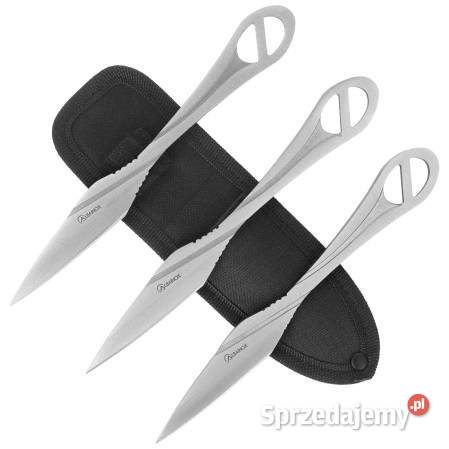 Noże do rzucania Martinez Albainox Set 3 Satin