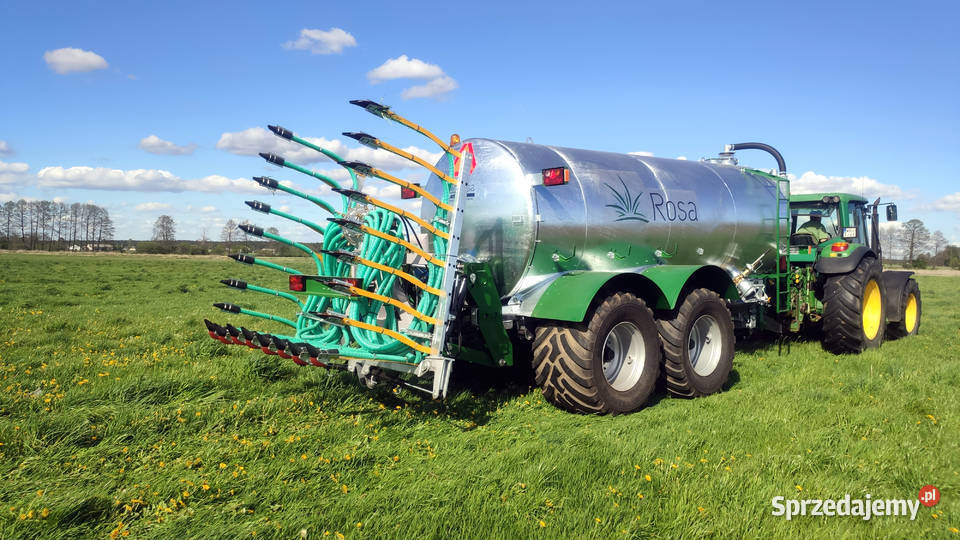 Wóz asenizacyjny ROSA 14R2 14000 litrów tandem