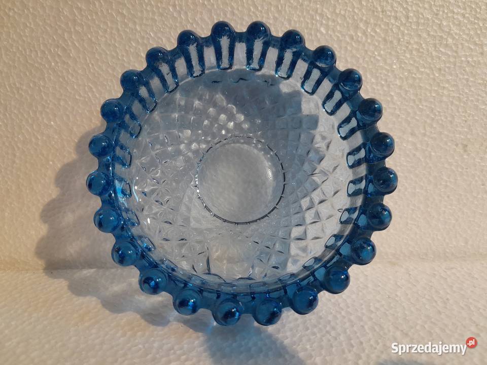 Stara niebieska miseczka HSG Ząbkowice PRL retro Dąbrowa Górnicza sprzedam