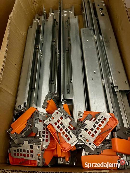 Prowadnice BLUM Tandem 400 Blumotion cichy domyk