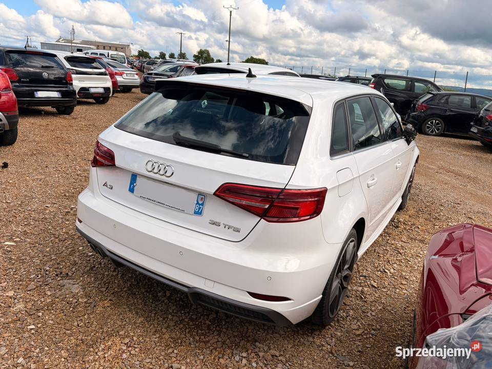 AUDI A3 III 15 TFSi 150 SLine FK019 Rok produkcji 2019 lubelskie Lublin