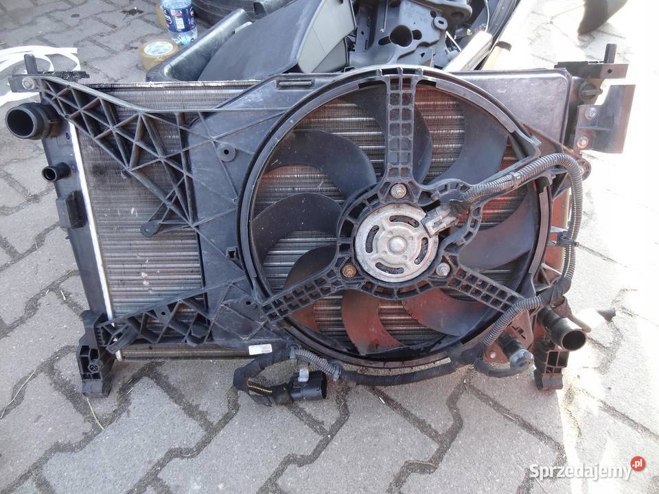 CHŁODNICA WODY OPEL CORSA D WENTYLATOR 440926702 osobowe wielkopolskie