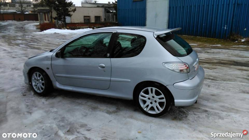 Peugeot 206 GT Limitowana edycja komputer pokładowy