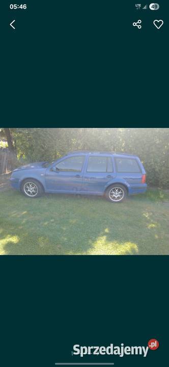 Golf4 katalizator 19 tdi i tapicerka boczki śląskie