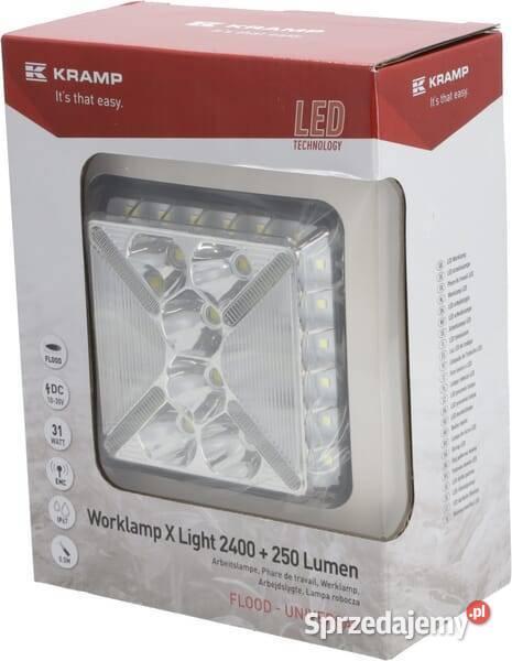 Lampa robocza X 31W 2400250 lumenów LA10505 Kamionna