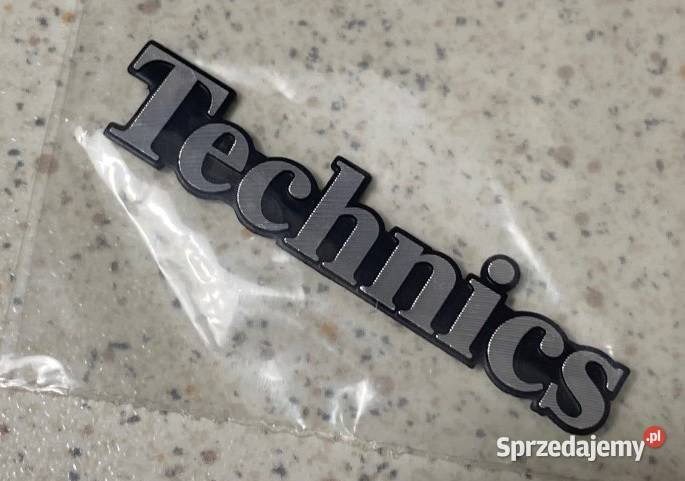 NOWY emblemat znaczek TECHNICS klejane logo Zamość