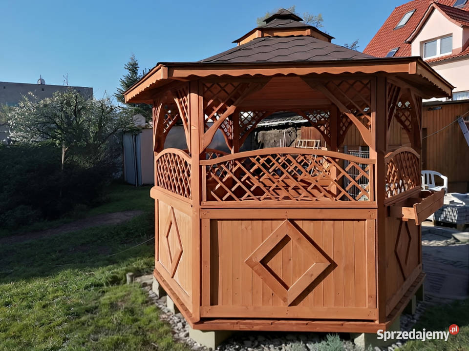 ALTANA 27 32M OGRODOWA DREWNIANA ALTANKA OZDOBNA śląskie