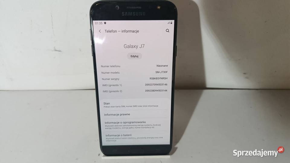 Smartfon SAMSUNG Galaxy J7 316GB Katowice sprzedam