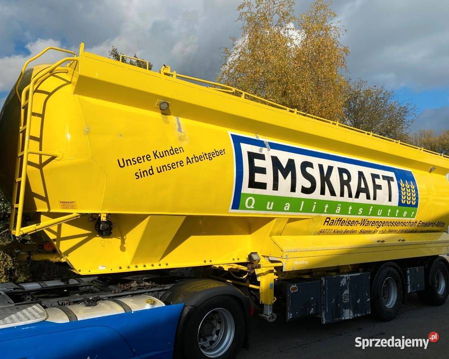 Naczepa do paszy 6 komorowy silos 2 oś cysterna Warszawa