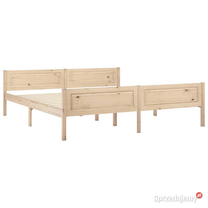 Rama łóżka z litego drewna sosnowego 180 x 200 Warszawa