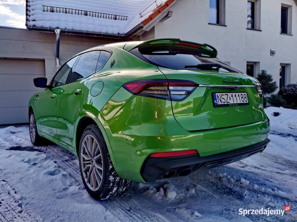 MASERATI LEVANTE MODENA WERSJA LIMITOWANA nieuszkodzony Szczytno