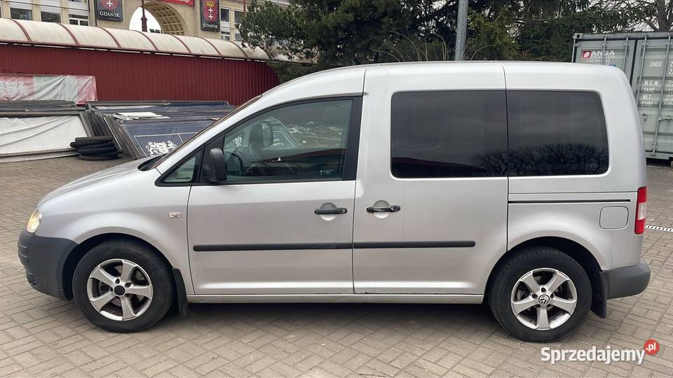 Vw Caddy Life 19 TDI 2009 klimatyzacja diesel Gdańsk