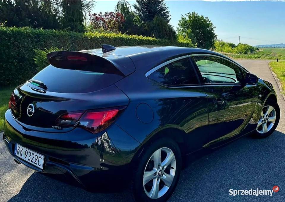 Opel Astra J Coupe IV GTC OPC 14 TURBO Benzyna Kraków
