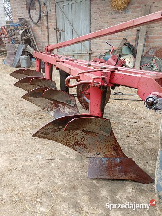 Pług awemak 4 skiby nieuszkodzony Dzierzkowice-Podwody
