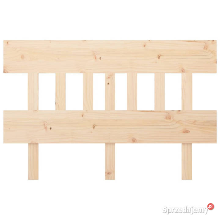 Wezgłowie łóżka 1235x3x81 lite drewno sosnowe Warszawa