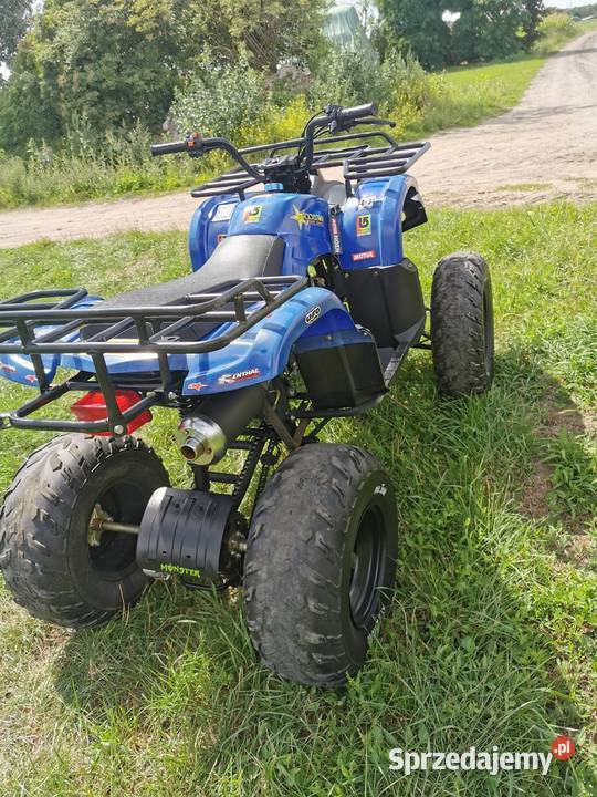 Duży wysoki Quad 200 rama XXI biegi 1 1 koła 10 Motoryzacja Miejska Górka