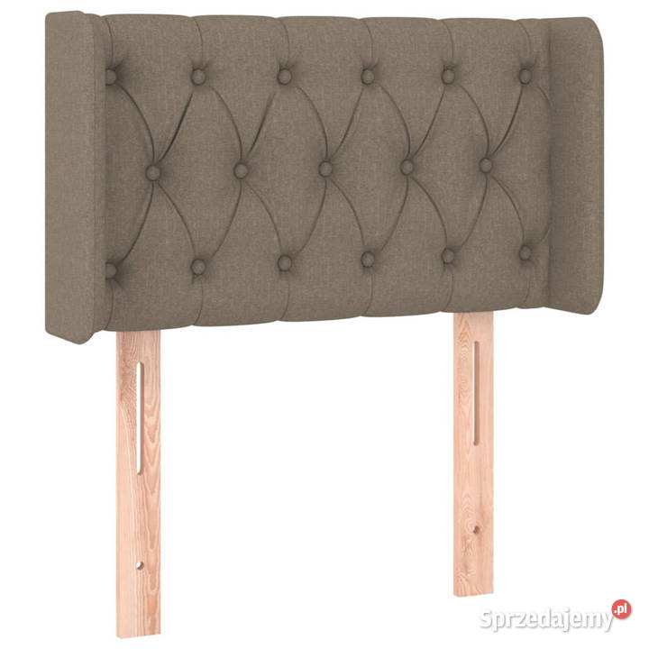Zagłówek uszak taupe 83x16x7888 tkanina Warszawa