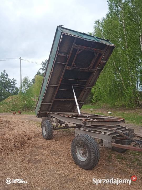 Przyczepa autosan D47 wywrot na 3 strony Przyczepy rolnicze