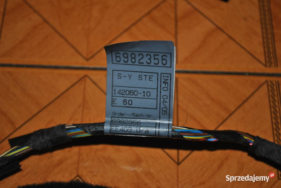 Wiązka elektryczna drzwi lewy przód BMW E60 E61 osobowe