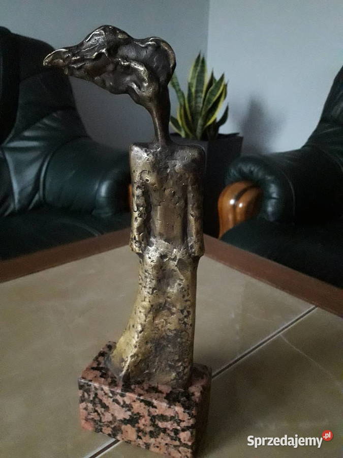 Rzeżba brąz Maciej Syrek Janów Lubelski sprzedam