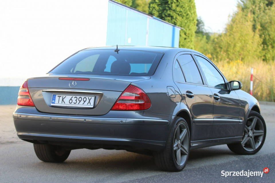Mercedes E 280 2006r 30 Diesel 190 skóry XENON Mercedes-Benz opolskie Nysa