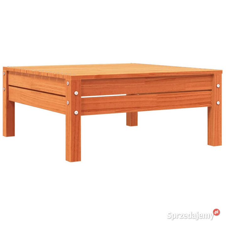 Ogrodowa sofa 3osobowa woskowy brąz lite drewno Warszawa