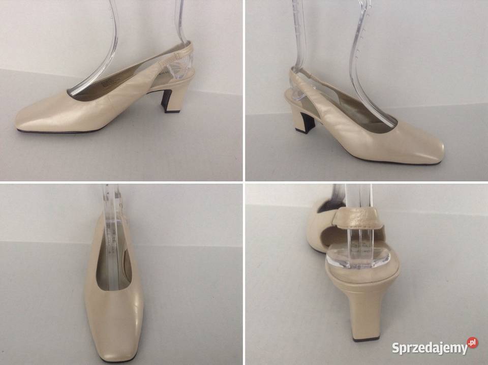 NOWE PERŁOWE BUTY DAMSKIE ANDREW GELLER MAGIC R8 26.5cm Łódź sprzedam
