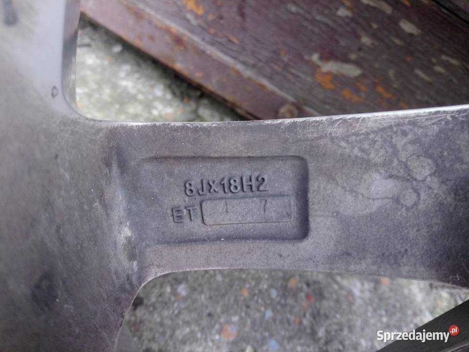 Alufelgi Audi VW SEAT SKODA SLINE 18 et47 5x112 Ostrołęka