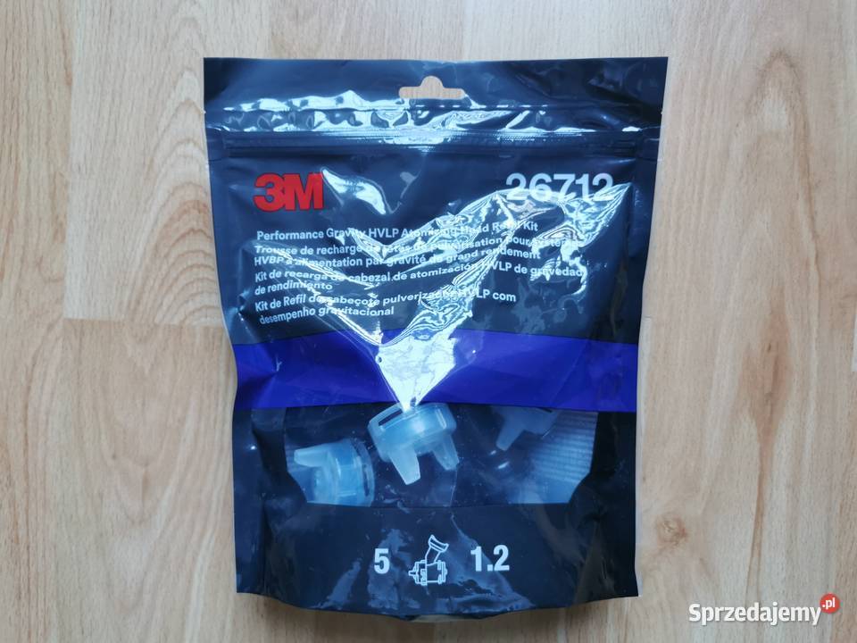 3M Głowica grawitacyjna HVLP 12 5sztuk 1sztuka lubuskie Gorzów Wielkopolski