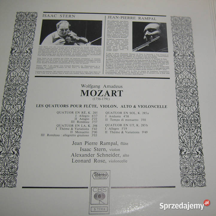 płyta winylowa vintage Mozart MD dolnośląskie