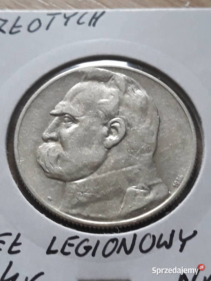 5 J Piłsudski 1934 r orzeł Legionowy 3 Numizmatyka Konin