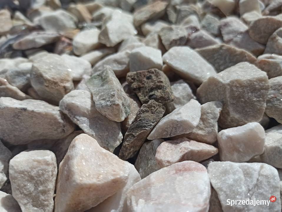 Grys ogrodowy 3560 cappucino biały kamień Oświęcim