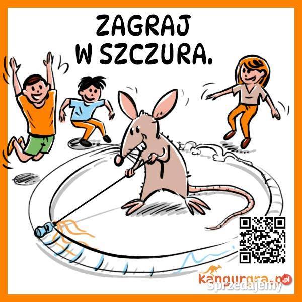 GRA W SZCZURA KOMBO gra podłogowa XXL DZIECI do małopolskie Kraków sprzedam