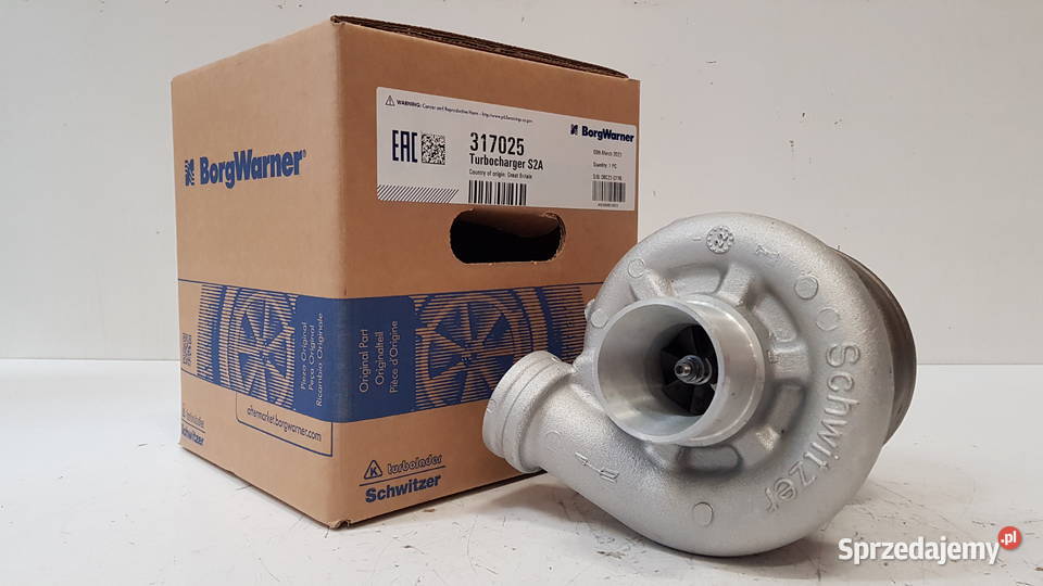 Nowa turbosprężarka SCHWITZER 317025 3045405 Motoryzacja Siedlce sprzedam