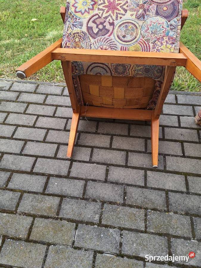 Fotele vintage z PRL 2 Antyki, Sztuka, Kolekcje Sochocin