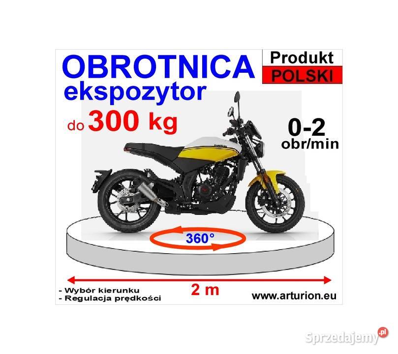 Obrotnica Ekspozytor napęd reklamy podest do 300 Pozostałe Warszawa sprzedam