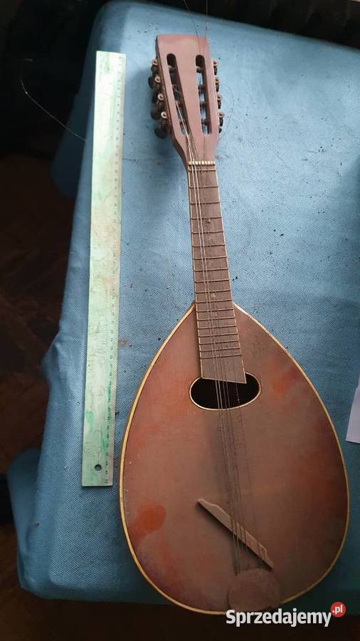 Mandolina mała gitara Typ Portugalski 8strunowa Antyki Warszawa