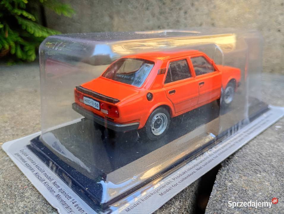 SKODA 120 L LS model kolekcja 143 kultowe auta Modelarstwo
