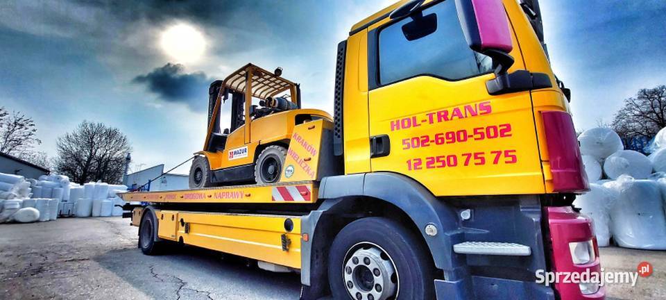 Mazur wózki widłowe Kraków Rozładunki maszyn i