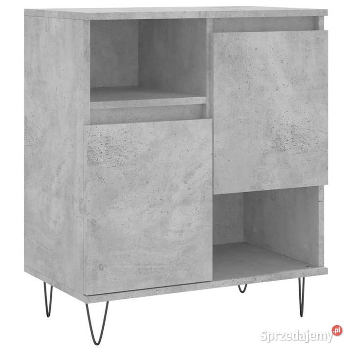 Komoda szarość betonu 60x35x70 materiał mazowieckie
