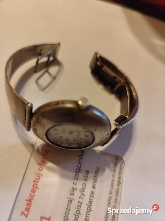 Srebrny zegarek damski Warszawa