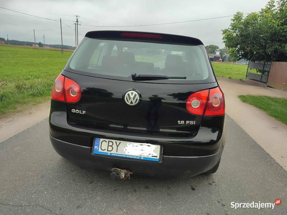 VW golf V 2004r 16 fsi automat klimatyzacja 181400km Kotomierz