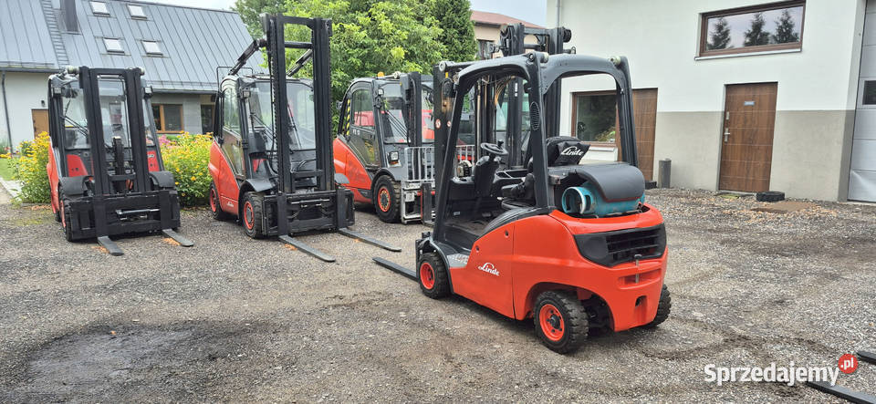 Wózek Widłowy Linde H20T Triplex 462m 2014 Stan Linde mazowieckie Małkinia Górna