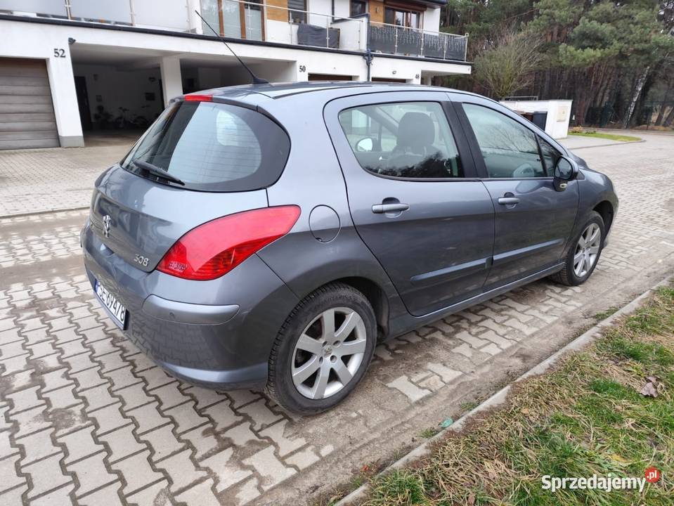 Peugot 308 16 mały przebieg zadbany ogranicznik prędkości wielkopolskie Śrem