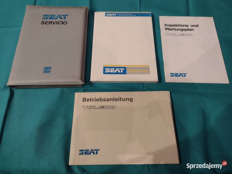 SEAT TOLEDO 1 Instrukcja Obsługi książka Łódź
