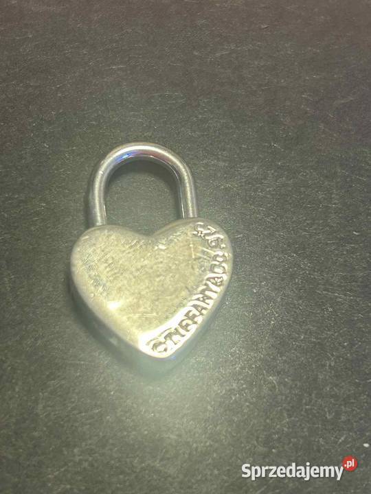 Srebrna zawieszkawisiorek w kształcie kłódki srebro Sosnowiec