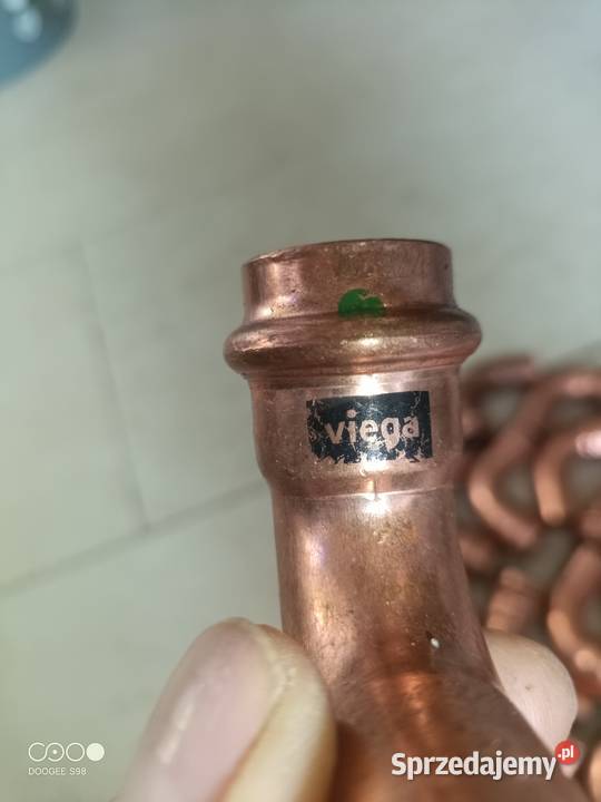 Kształtki kolana zaciskowe Viega 22 Hydraulika Wszemirów sprzedam