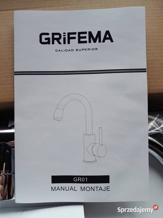 Grifema G1002 Irismart bateria umywalkowa wysoka Dąbrowa Górnicza