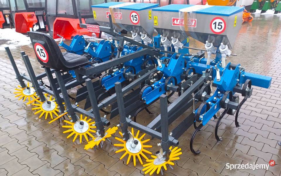 Pielnik 3 sekcyjny ADROL z gwiazdami i wałkami Maszyny uprawowe Wola Różaniecka